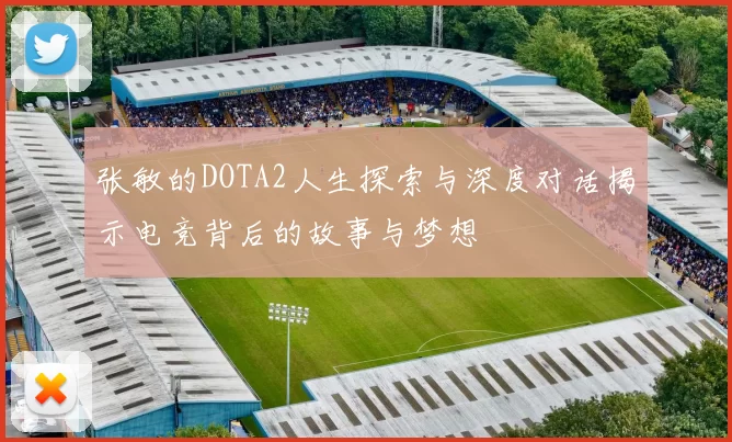 张敏的DOTA2人生探索与深度对话揭示电竞背后的故事与梦想